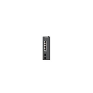 D-Link DIS-210G-06 netwerk-switch Managed L2/L3 Gigabit Ethernet (10/100/1000) DIN-rail Zwart (DIS-210G-06) thumbnail