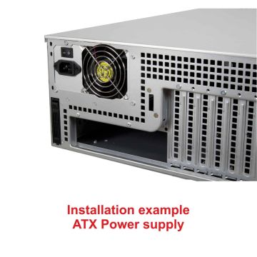Inter Tech Inter-Tech RW-4U-4408L Rückwand für 19 Rack Server Gehäuse 4HE 88887427 (RW-4U-4408L) thumbnail