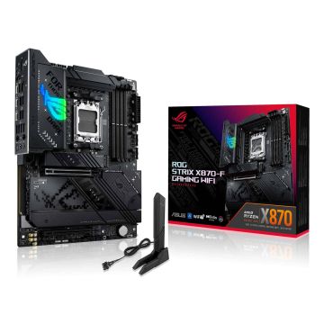 ASUS ROG STRIX X870-F GAMING WIFI AMD X870 Socket AM5 ATX (MZ-VAP2T0BW+90MB1IV0-M0EAY0) thumbnail
