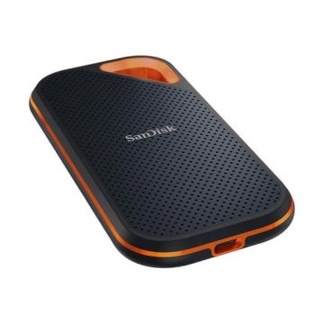 SanDisk Extreme Pro Portable SSD V2 2 TB USB-C 3.2 (20Gb/?s) externe SSD inklusive Schutztasche (SDSSDE81-2T00-G25+TASCHE) thumbnail