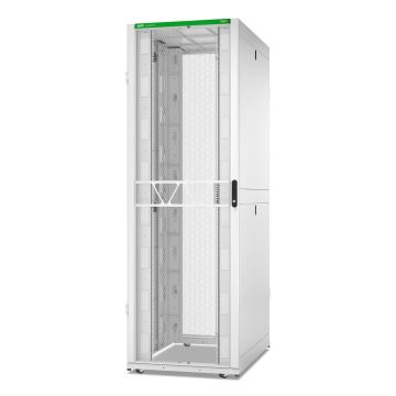 APC NetShelter SX, serverrackbehuizing, Gen 2, 52U, 2436H x 800B x 1200D mm, met zijkanten, wit (AR3388W2) thumbnail