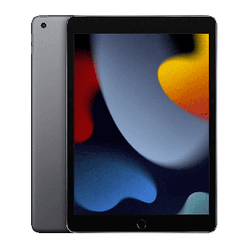 Apple iPad 9 64GB WIFI+LTE 10.2 Space Gray No Accessories (MK663LL/A-G5) thumbnail