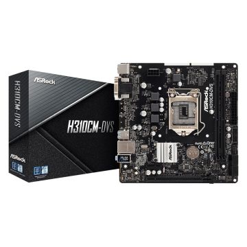 ASRock H310CM-DVS (90-MXB8K0-A0UAYZ) thumbnail