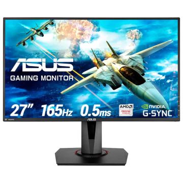 ASUS VG278QR computer monitor 68,6 cm (27") 1920 x 1080 Pixels Full HD LED Zwart (90LM03P3-B01370) thumbnail