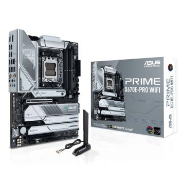 ASUS PRIME X670E-PRO WIFI AMD X670 Socket AM5 ATX (90MB1BL0-M0EAY0) thumbnail