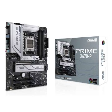 ASUS PRIME X670-P AMD X670 Socket AM5 ATX (90MB1BU0-M0EAY0) thumbnail