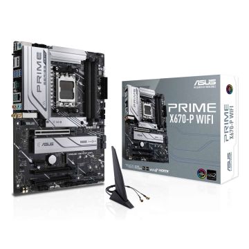 ASUS PRIME X670-P WIFI AMD X670 Socket AM5 ATX (90MB1BV0-M0EAY0) thumbnail