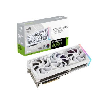 ASUS ROG -STRIX-RTX4090-24G-WHITE NVIDIA GeForce RTX 4090 24 GB GDDR6X (90YV0ID3-M0NA00) thumbnail