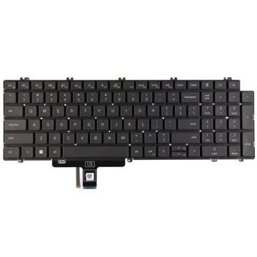 Dell Backlit laptop keyboard for (RHGTP) thumbnail