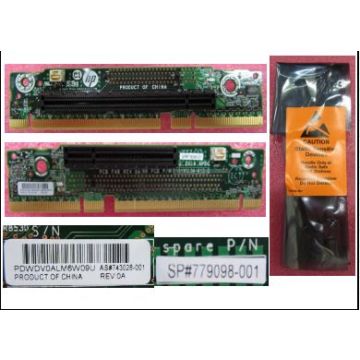 HP PCIe 3.0 CPU1 Riser Card 16/x8 (779098-001-RFB) thumbnail