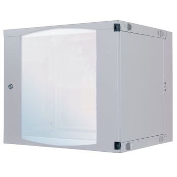 Intellinet 713771 rack 9U Wandrek Grijs (713771) thumbnail