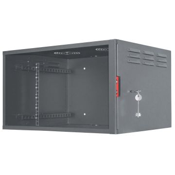 Intellinet 714433 rack 6U Wandrek Zwart (714433) thumbnail