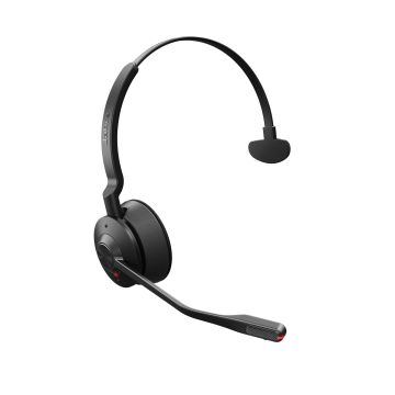 Jabra Engage 55 Headset Draadloos Hoofdband Kantoor/callcenter Zwart, Titanium (9553-430-111) thumbnail