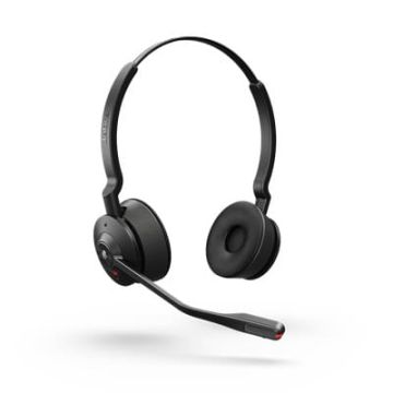 Jabra ENGAGE 55 UC STEREO Headset Draadloos Hoofdband Kantoor/callcenter Zwart (9559-410-111-1) thumbnail