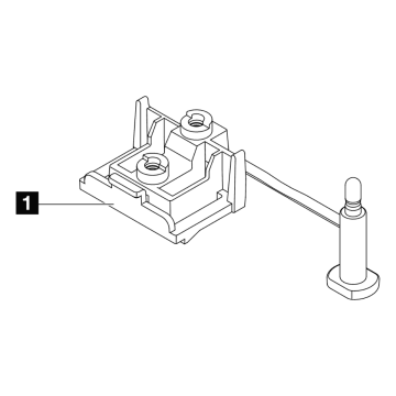Lenovo ThinkSystem ST50 V2 NVMe M.2 Bracket Kit (4XF7A79661) thumbnail