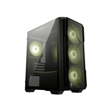 MSI MAG FORGE M120R AIRFLOW computerbehuizing Mini Tower Zwart, Transparant (MAG FORGE M120R AIRFLOW) thumbnail