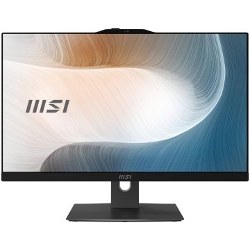 MSI Modern AM242TP 1M-1230EU Intel Core 3 100U 60,5 cm (23.8") 1920 x 1080 Pixels Touchscreen Alles-in-één-pc 8 GB DDR5-SDRAM 256 GB SSD Windows 11 Pro Wi-Fi 6E (802.11ax) Zwart (MODERN AM242TP 1M-1230EU) thumbnail