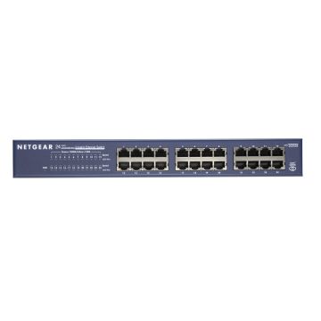 NETGEAR ProSAFE Unmanaged Switch - JGS524 - 24 Gigabit Ethernet poorten 10/100/1000 Mbps (JGS524-200EUS) thumbnail