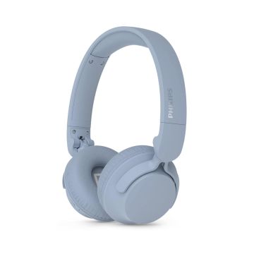 Philips TAH4000LB/00 hoofdtelefoon/headset Draadloos Hoofdband Oproepen/muziek USB Type-C Bluetooth Lichtblauw (TAH4000LB/00) thumbnail