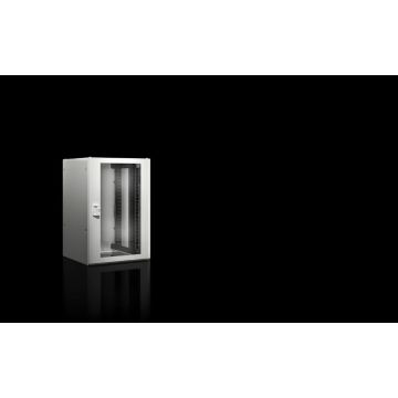Rittal TX CableNet  Netwerkbehuizing, 24 HE, 80 cm breed, 120 cm hoog, 80 cm diep, met zichtdeur en zijwanden (7888218) thumbnail