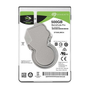 Seagate Barracuda Pro interne harde schijf 500 GB 7200 RPM 128 MB 2.5" SATA III (ST500LM034) thumbnail