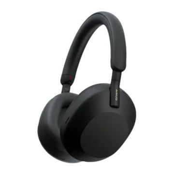 Sony WH-1000XM5 Kopfhörer, schwarz + Softtasche (WH1000-XM5SAB.CE7) thumbnail
