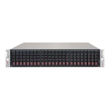 Super Micro Supermicro SuperChassis 216BE1C-R741JBOD 2U 24 Bay JBOD SFF SAS 12Gb/s Storage Chassis | 24x 2.5 SAS/SATA Front Load (216BE1C-R741JBOD-REF) thumbnail