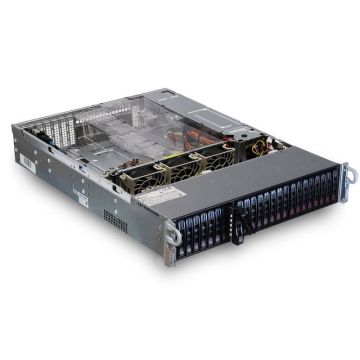Super Micro Supermicro SuperChassis 216BE1C-R741JBOD 2U 24 Bay JBOD SFF SAS 12Gb/s Storage Chassis | 24x 2.5 SAS/SATA Front Load (216BE1C-R741JBOD_1.92TBSATA_24PACK-REF) thumbnail