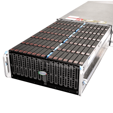 Super Micro Supermicro SuperChassis 90-Bay SATA JBOD 4U Rackmount Front-Load Disk Shelf Storage Array 947HE1C-R2K05 | 90-Bay Dat (947HE1C-REF) thumbnail