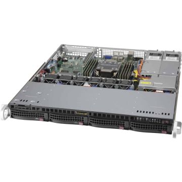 Super Micro Supermicro CSE-813MF2TQC4-R407CB SC813MF2TQCchass w/platinumRedundant 400W(slim fan tray) (CSE-813MF2TQC4-R407CB) thumbnail