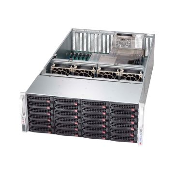 Super Micro Supermicro CSE-846XA-R1K23B computer case Rack Black 1200 W (CSE-846XA-R1K23B) thumbnail