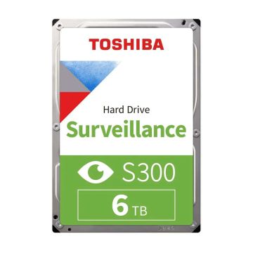 Toshiba S300 HDETV13ZSA51F 6TB 256MB 5.400rpm SATA600 Bulk (HDETV13ZSA51F) thumbnail