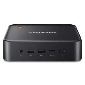 Viewsonic NMP760 PC's/werkstation Intel® Celeron® 5205U 8 GB DDR4-SDRAM 64 GB eMMC ChromeOS Mini PC Zwart (NMP760) thumbnail