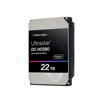 Western Digital Ultrastar DC HC580 WUH722422AL5204 0F62791 22TB 7.2K RPM SAS 12Gb/s 512e 512MB 3.5in HDD (WUH722422AL5204) thumbnail
