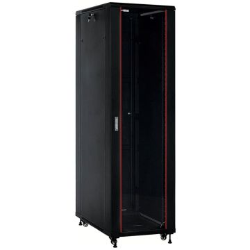 WP Rack Netwerk kast, 42 HE, 60 cm breed, 206 cm hoog, 80 cm diep. (WPN-RNA-42608-B) thumbnail