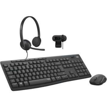 Logitech MK295/BRIO100/H340 MK295 Silent Wireless Combo - GRAPHITE/BLACK - EMEA28i-935 (991-000573) thumbnail