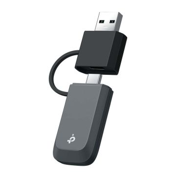 TP-LINK BE6500 Tri-Band Wi-Fi 7 Mini Wireless USB Adapter Archer TBE400U EU BE6500 RTL8912AU (ARCHER TBE400U) thumbnail