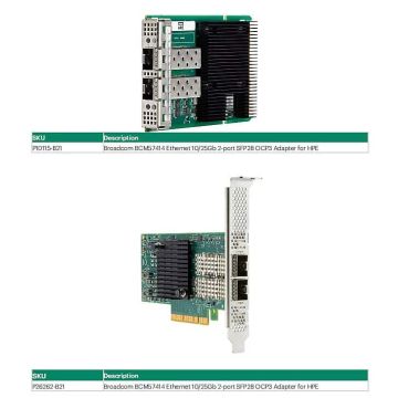 HP 2p 10/25GbE MCX6314 OCP3 (P42041-B21-RFB) thumbnail