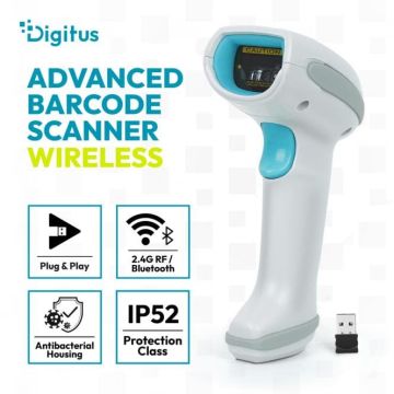 DIGITUS Barcode Scanner 1D/2D 2m/s Bluetooth 1280x1024 IP52 (DA-81007) thumbnail