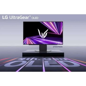 LG 27in Ultragear Oled Gaming Monitor 2560x1440 1.5m :1 0.03ms 280hz 335 (27GX700A) thumbnail
