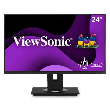 ViewSonic 24in Vg2455-2k 60hz 5ms Led Lcd Monitor - Black (VG2455) thumbnail