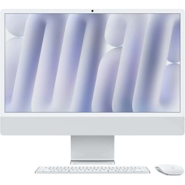 Apple iMac Z1K1 59.62cm 23.5Zoll Nano Glas M4 10C CPU/10C GPU/16C N.E. 32GB 2TB SSD Gbit Eth MM MaKey TID DE Silber (Z1K1-MCR24D/A-07HTG0) thumbnail