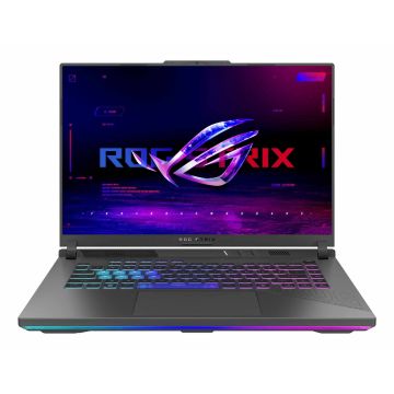 ASUS ROG Strix G16 G614PR-RV160W AMD Ryzen™ 9 8940HX Laptop 40,6 cm (16") WUXGA 16 GB DDR5-SDRAM 1 TB SSD NVIDIA GeForce RTX 5070 Ti Wi-Fi 6E (802.11ax) Windows 11 Home Nederlands Zwart, Grijs (90NR0NJ7-M00A40) thumbnail