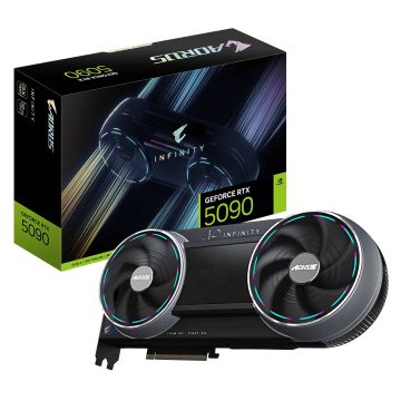GIGABYTE AORUS GeForce RTX 5090 INFINITY 32G NVIDIA 32 GB GDDR7 (GV-N5090AORUS IF-32GD) thumbnail