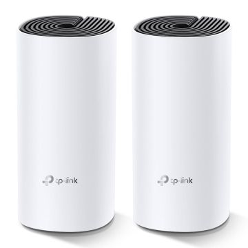 TP-Link Deco M4(2-pack) Dual-band (2.4 GHz / 5 GHz) Wi-Fi 5 (802.11ac) Wit Intern (DECO M4(2-PACK)(EU)) thumbnail