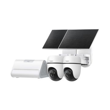 TP-Link Solar Cam 2K Pan/Tilt 2-Cam Kit (TAPO HB112) thumbnail