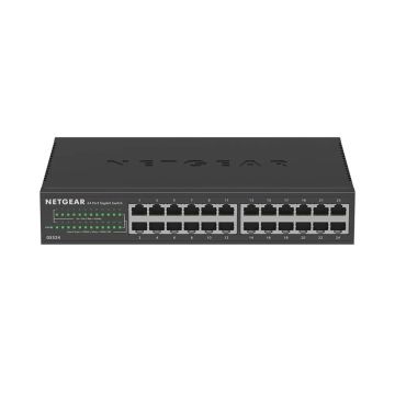 NETGEAR GS324v2 Unmanaged Switch [24x Gigabit Ethernet] (GS324-200EUS-PROMO) thumbnail