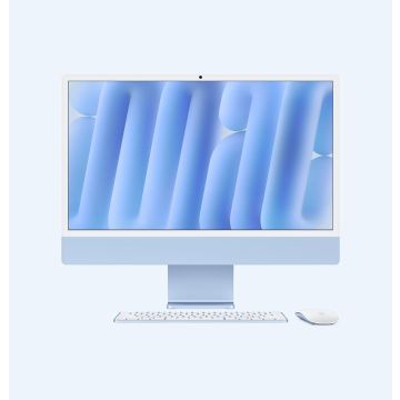 Apple iMac Z1K1 59,62cm 23,5Zoll Standardglas M4 10C CPU/10C GPU/16C N.E. 32GB 2TB SSD Gbit Eth MM MaKey TID DE Silber (Z1K1-MCR24D/A-07HTFU) thumbnail