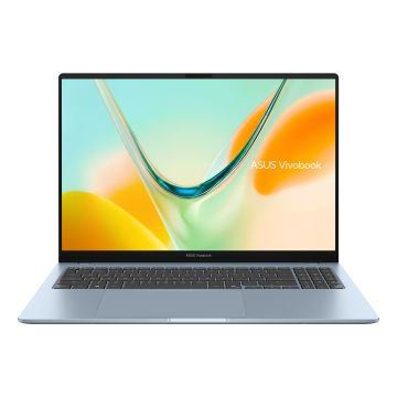 ASUS Vivobook S16 S5608QA-MB367W Copilot+ PC Snapdragon Laptop 40,6 cm (16") WUXGA 8 GB LPDDR5x-SDRAM 256 GB SSD Wi-Fi 6E (802.11ax) Windows 11 Home Blauw QWERTY Nederlands (90NB19C3-M00RW0) thumbnail