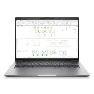 HP ZBook 8 G2i Copilot+ PC Intel Core Ultra 7 356H Mobiel werkstation 35,6 cm (14") WUXGA 32 GB DDR5-SDRAM 1 TB SSD NVIDIA RTX PRO 500 Blackwell Wi-Fi 7 (802.11be) Windows 11 Pro AI Workstation, AI PC Zilver (DH1H3ET#ABH) thumbnail